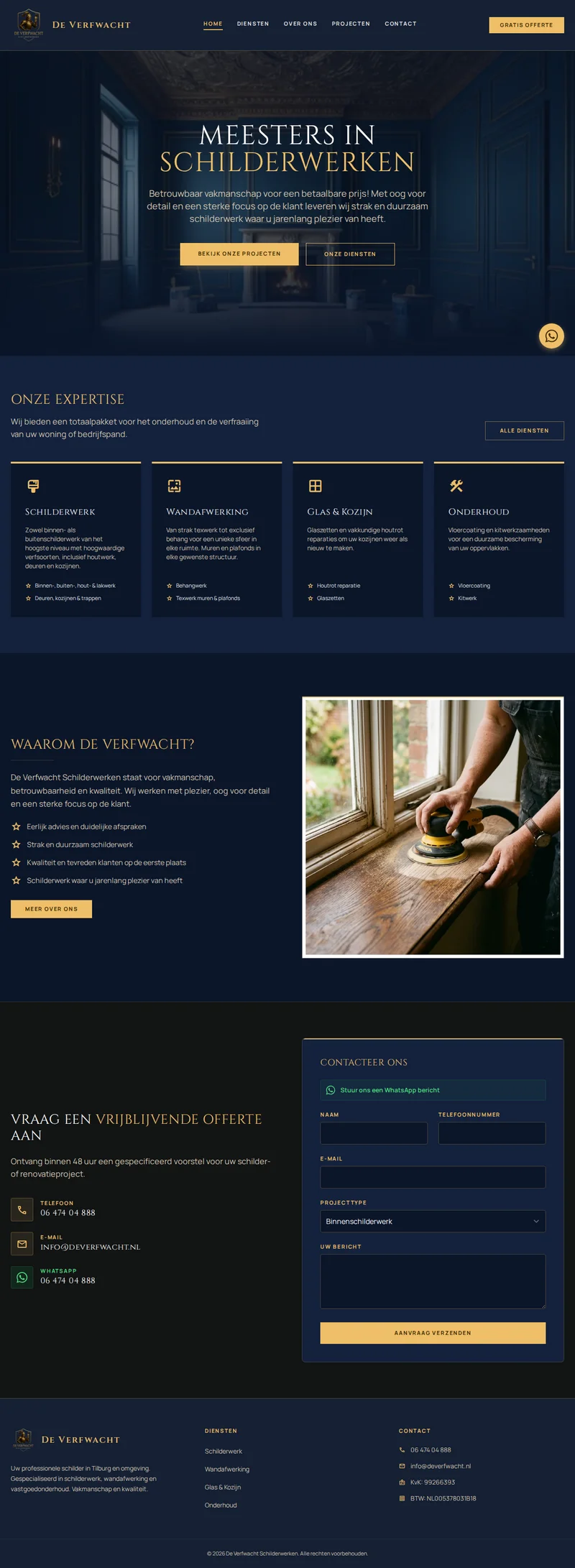 Website van De Verfwacht